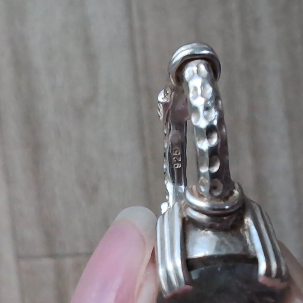 Sterling Silver Moonstone Ring - image 8